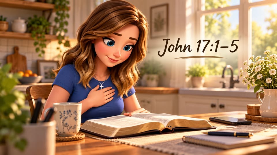 Devotional John 17:1-5