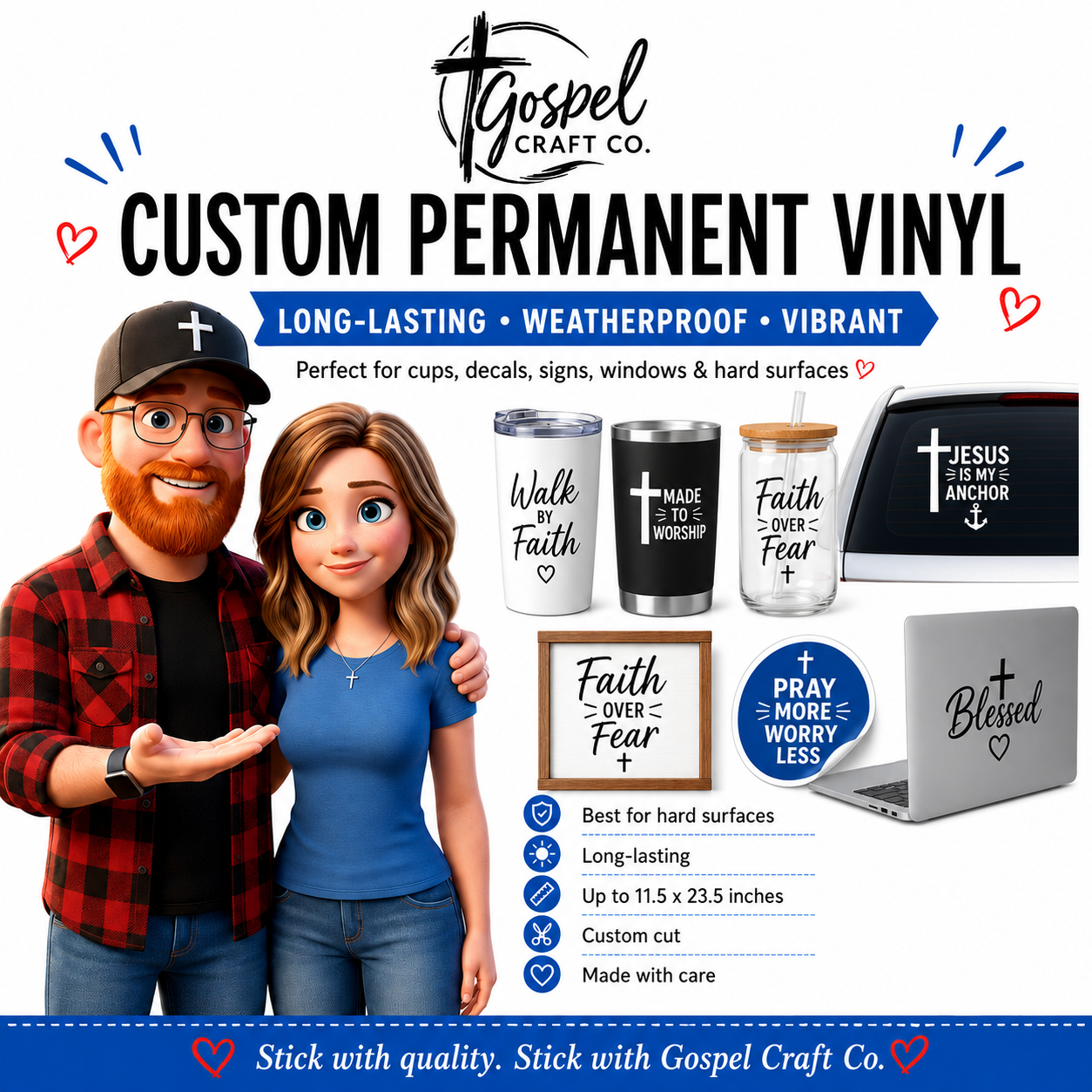 Custom Vinyl Transfers