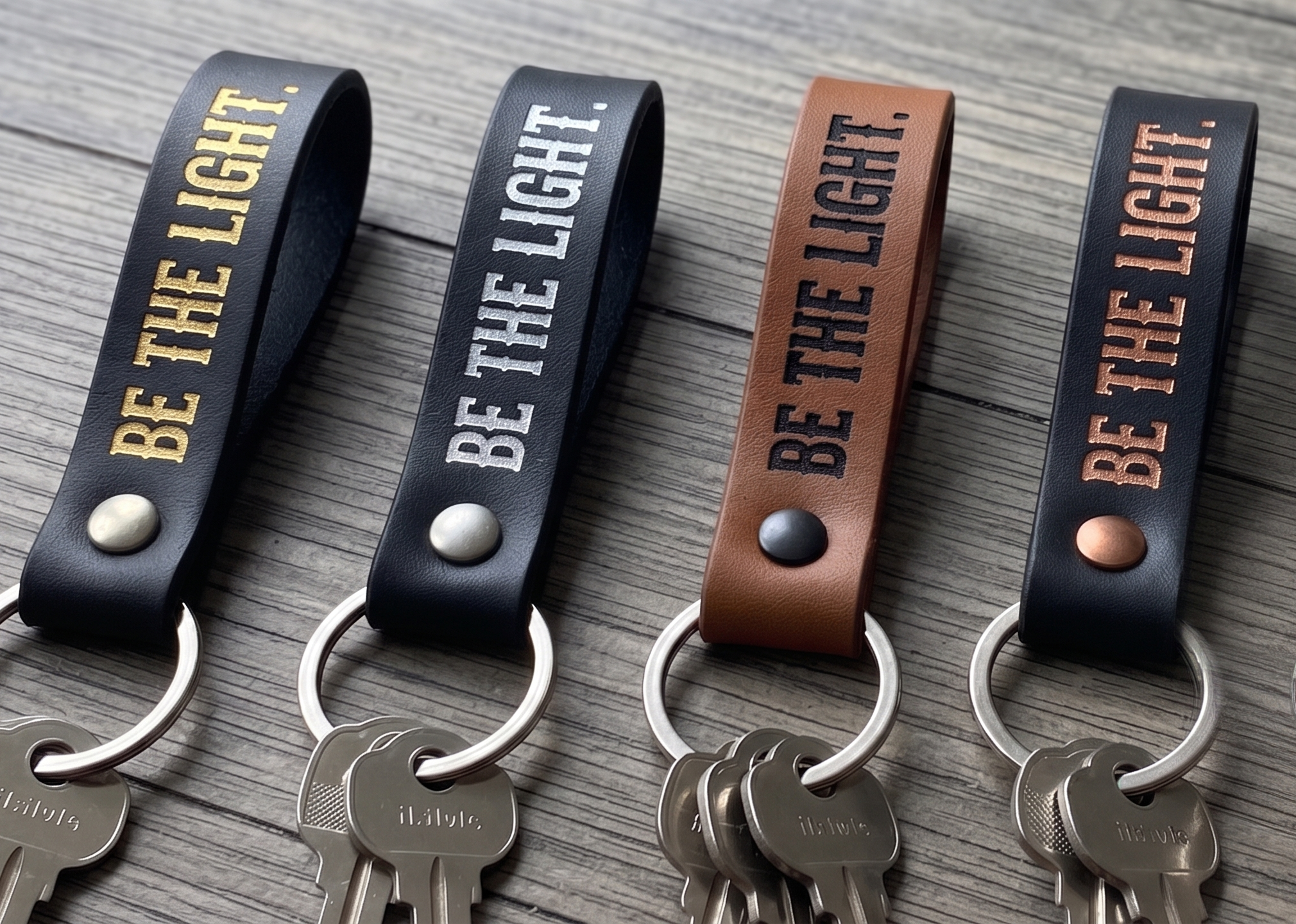 Matt 5:14-16 Key Chain