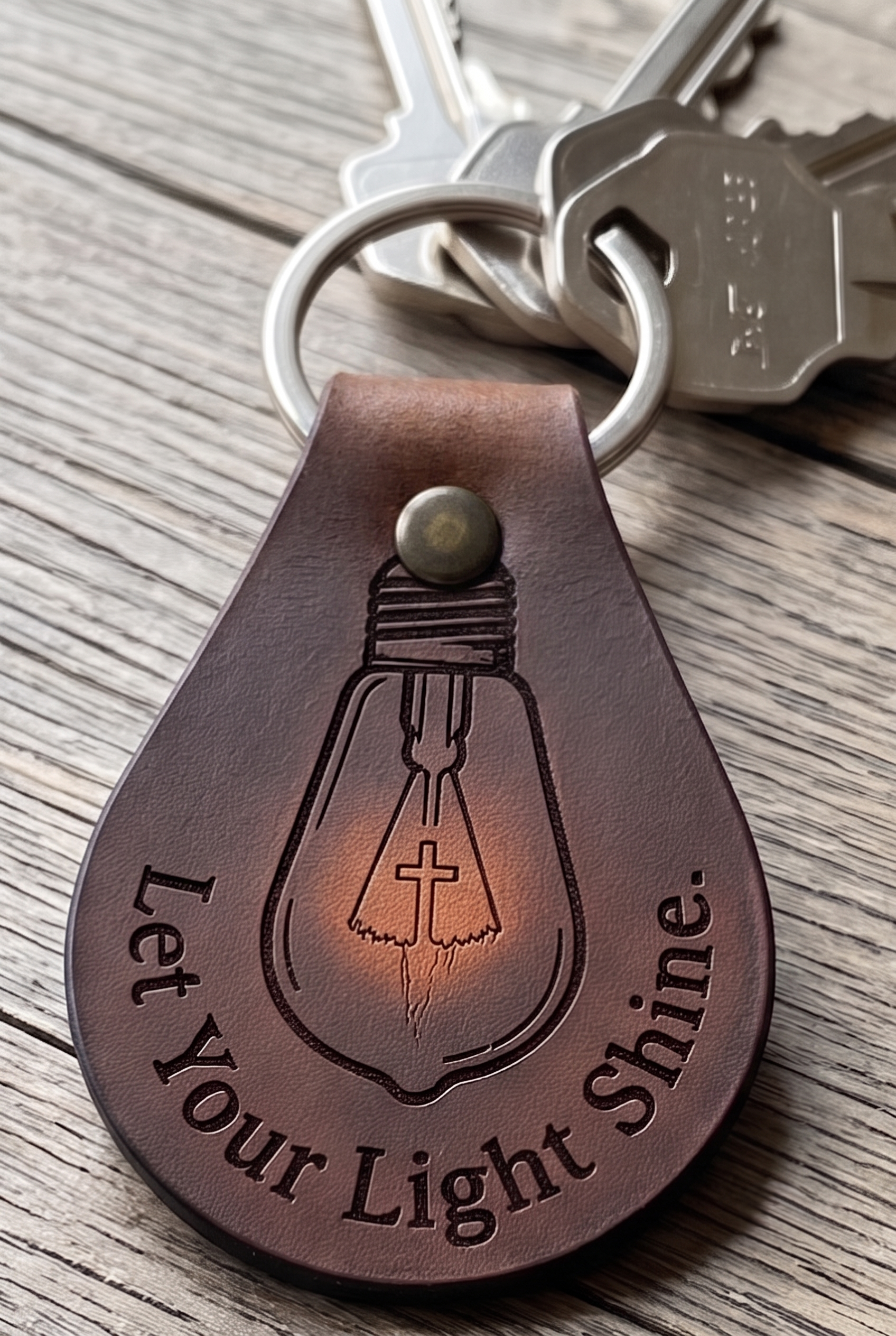 Matt 5:14-16 Key Chain