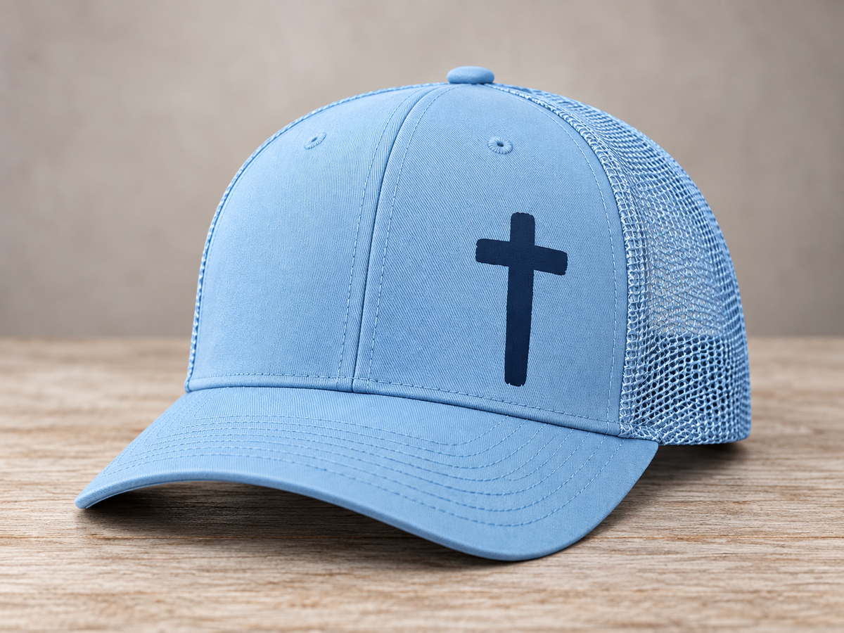 Rugged Cross Trucker Hat