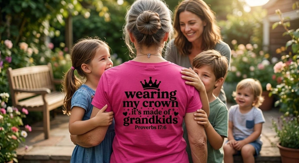 Grandma's Crown teeshirt