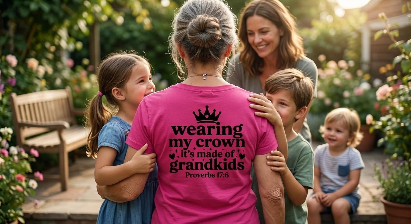 Grandma's Crown teeshirt
